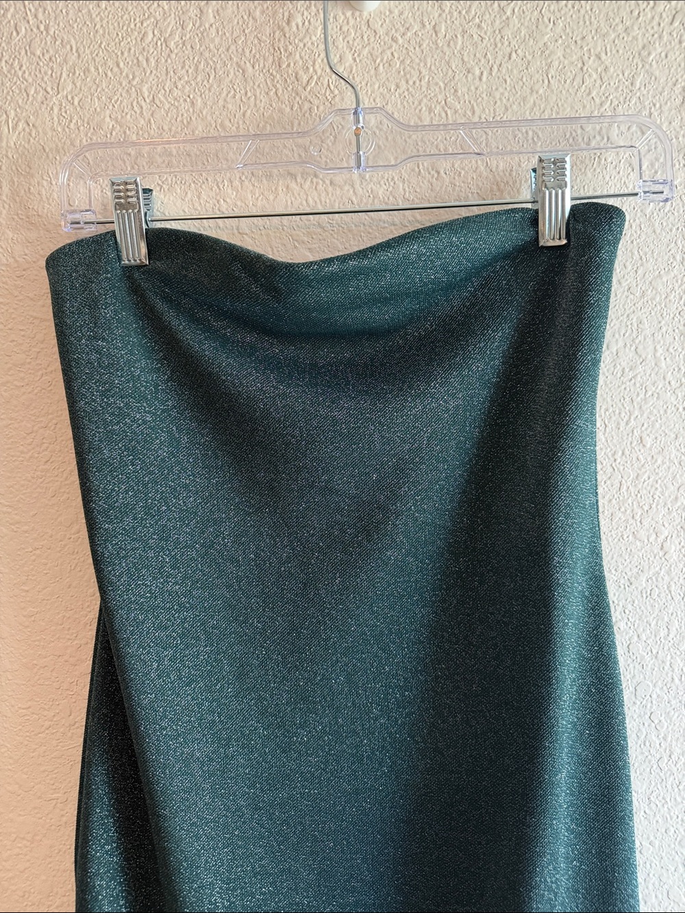 Reformation Ryden Knit Dress in Mermaid Sparkle Size Small - Picture 4 of 10